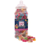 Mr Beez Sweets | 13th Birthday Gift Pink | Fizzy Mix | Choice of Classic Retro Sweets Available | 24x9cm | 750 Grams