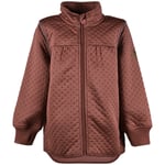 Mikk-Line Soft Thermo Recycled Girl Jacket sommarjacka Mahogany 98 - Fri frakt