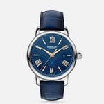 Watch Montblanc Star Legacy Automatic Date 43mm 130956 Limited Blue leather