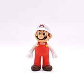honeyya 12 Cm Super Mario Bros White Hat Mario Pvc Action Figures Toy Dolls Collection Model for Children