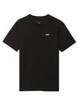 Vans Boys Left Chest Logo T-Shirt - Black, Black, Size S=8-10 Years