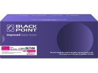 Toner Black Point Black Point Lcbpc067hm Ersättning För Canon Crg-067Hm (Magenta)