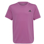 ADIDAS New York Tee Purple Jr Boys (Storlek: XS)