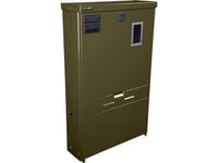 Triarca Kabelskåp Kseø 302709Skåp Hxbxd: 700X594x198mminvändigt Djup: 171Mmstål Ip34 Grönt M/Glas