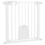 Pet Safety Gate, Stair Pressure Fit, Auto Close, Double Locking