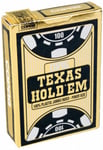 Texas Hold'em Gold poker cards - Black