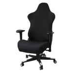 Hopowa Ergonomic gaming chair covers, black chair covers Stretchable protective covers for computer gaming chairs, office chairs