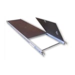 Altrad - Plancher trappe aluminum/bois sans échelle d'accès 3m x 0.60m - multidirectionnel - multivit+ 1&2- Réf: N8600