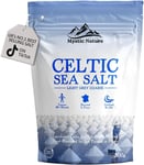 Mystic Nature Celtic Sea Salt - 500g | 100% Organic | Natural Unrefined Mineral