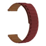 Magnetiskt silikonarmband Polar Grit X Pro vinröd