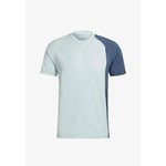 Kortærmet T-shirt til Mænd Adidas  ColourBlock Rød S