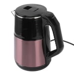 (Red)Electric Hot Water Boiler Electric Tea Kettle 304 Stainless Steel Fast