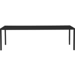 HAY-T12 Table 80x160 cm, Black