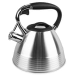 Kettle Whistle 3L Gas Electric Induction All Cooker Stove Stainless Steel Water