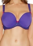 Freya Deco Bra Vibe Violet Purple Size 32B Underwired Moulded Padded Plunge 1704