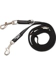 Double leash 20 mm 2.2 m 50 kg dog adjustable