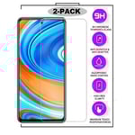 2-Pack Xiaomi Redmi Note 10 PRO /10 Pro Max Härdatglas Displayskydd Transparent