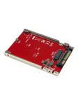M.2 Drive to U.2 (SFF-8639) Host Adapter for M.2 PCIe NVMe SSDs - interfaceadapter - M.2 Card - U.2
