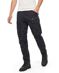 G-STAR RAW Men's Rovic Zip 3D Regular Tapered Pants, Multicolour (dk black D02190-5126-6484), 27W / 32L