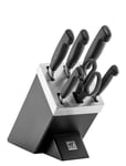 Knivblockset +Kis *Villkorat Erbjudande Home Kitchen Knives & Accessories Knife Blocks Svart Zwilling