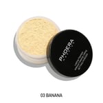 PHOERA No Filter Setting Loose Powder Bare Face Foundation Makeup Banana 03