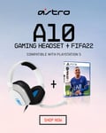 Astro ​ASTRO - A10 Headset PS5 compatible WHITE + FIFA 22 Game Bundle