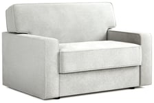 Jay-Be Linea Fabric Cuddle Sofa Bed - Light Grey