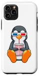 iPhone 11 Pro Penguin Cup Drinking straw Glasses Case