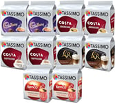 Tassimo Coffee Selection - Costa Americano/Cappuccino/Kenco Americano Grande/Cad