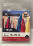 CANON PGI-550 XL Black Tesco Inkjet Cartridge 22ml NEW