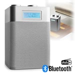 Ancona Portable DAB+ Radio, FM Tuner with Bluetooth, USB, Rechargeable Battery