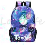 My Neighbour Totoro Ryggsäck Anime Ryggsäck Student Cartoon School Bag yz style 10