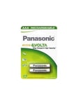 Panasonic batteri - AAA x 2 PowerBank - Silver - 800 mAh