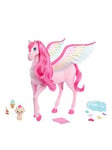 Barbie A Touch Of Magic Pegasus Barbie Horse &Amp; Accessories