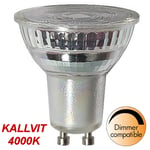 Dimbar Kallvit Par16 LED 5,7W 610lm GU10