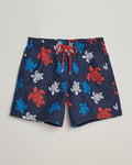 Vilebrequin Moorea Printed Swimshorts Bleu Marine