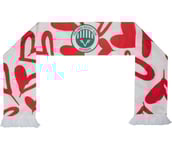FHC Drottning Silvia halsduk Unisex WHITE/BRIGHT RED ONESIZE