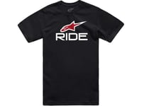 Alpinestars T-Shirt Alpinestars Ride 4.0 Csf Tee, Black/White/Red Rozmiar: M