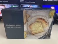 Extra Wide Slot Toaster By KitchenPerfected - Black New And Boxed, Fast Postage