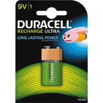 Duracell Recharge Ultra 9v 170mah Batteries, 1pk