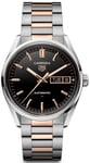 TAG Heuer WDA2111.BD0001 Carrera Sort/18 karat rosa guld Ø41 mm