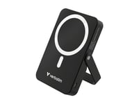 Verbatim Charge 'N' Go - Trådlös Powerbank - With Stand - Li-Pol - 10000 Mah - 20 Watt - 3 A - Pd (24 Pin Usb-C) - Svart