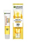 Garnier Vitamin C Daily UV, Invisible Brightening Fluid, SPF50, 40ml