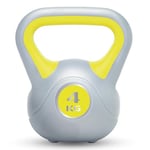 Urban Fitness Unisex Urban Fitness Vinyl Kettlebell, yellow, One Size UK