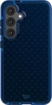 tech21 Evo Check S24 Coque pour Samsung Galaxy S24 – Protection Ultime Contre Les Chutes en Bleu Cobalt