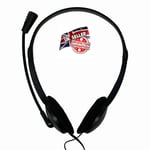 Quality Stereo   Headset With Microphone for  PC Laptop skype  zoom conference