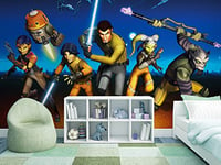 Komar Photo Wallpaper Star Wars Rebels Run Size 368 x 254 cm