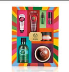 Body Shop Icon Gift Set Vitamin C face Cr, Butter, Scrub, Shower Gel, Hand Cream