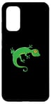 Coque pour Galaxy S20 Gecko vert