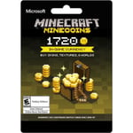 Microsoft Xbox Live Minecraft 1720 Coins POSA Card Instore Activation Required